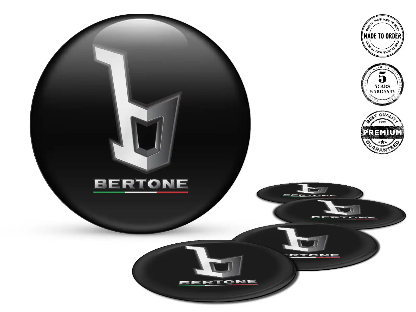 Bertone Gewölbte Plaketten Premium Quantum Racing Core